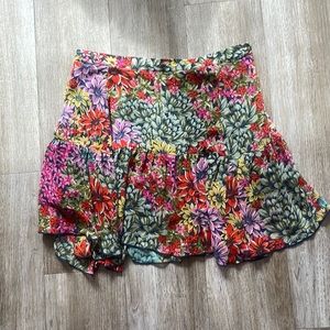 Urban outfitters floral skirt